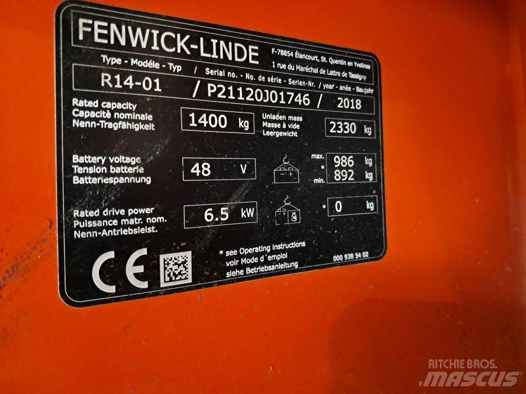 Linde R14-01 Wózki widłowe wysokiego składowania