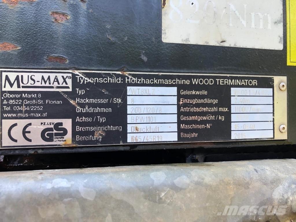 Mus-Max WT8XLZ Rębaki