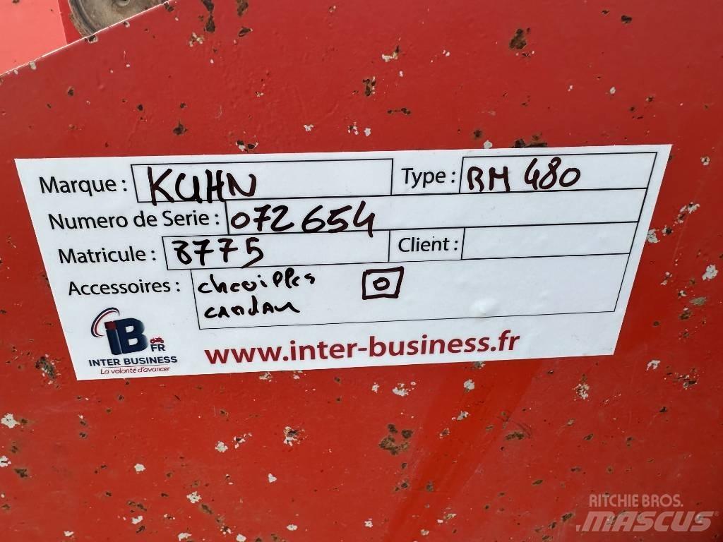 Kuhn RM480 Kosiarki łąkowe i wykaszarki