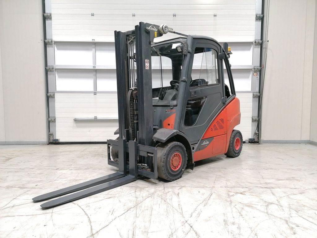 Linde H25T-02 Wózki LPG