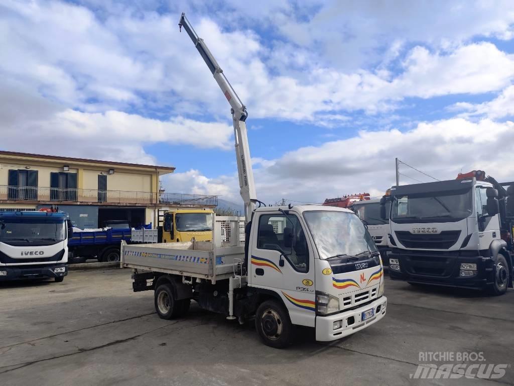 Isuzu NPR77G-5DX Żurawie samochodowe