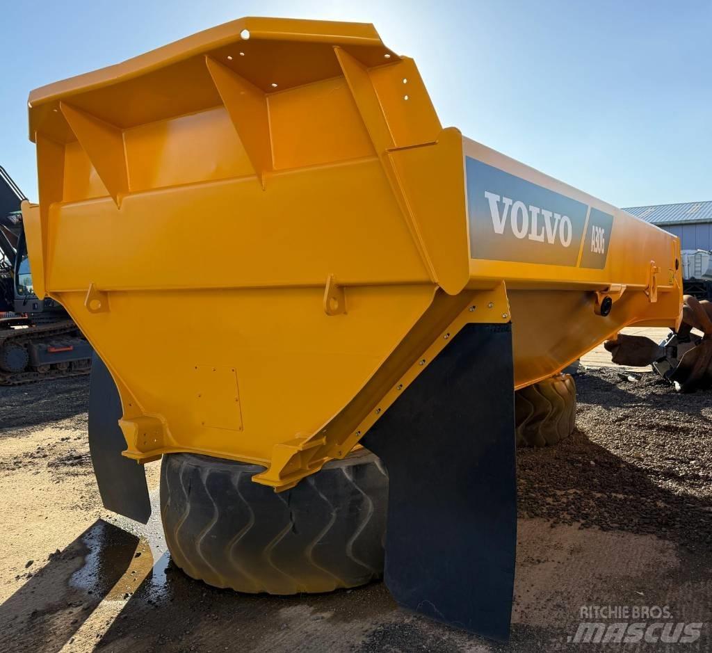 Volvo A 30 G Ramy i zawieszenie