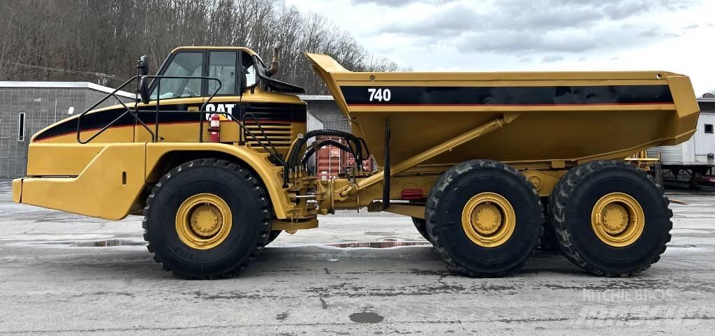 CAT 740 Wozidła przegubowe