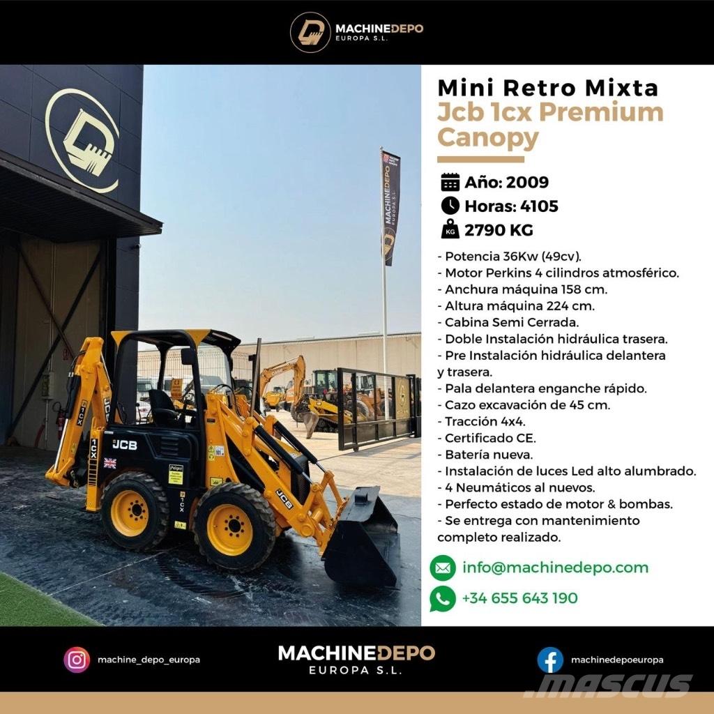 JCB 1 CX Koparko-ładowarki