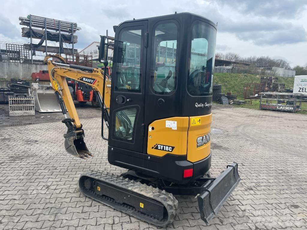 Sany SY 18 C Minikoparki