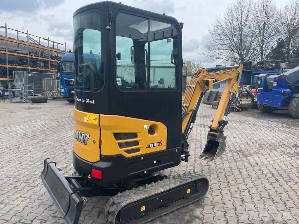 Sany SY 18 C Minikoparki