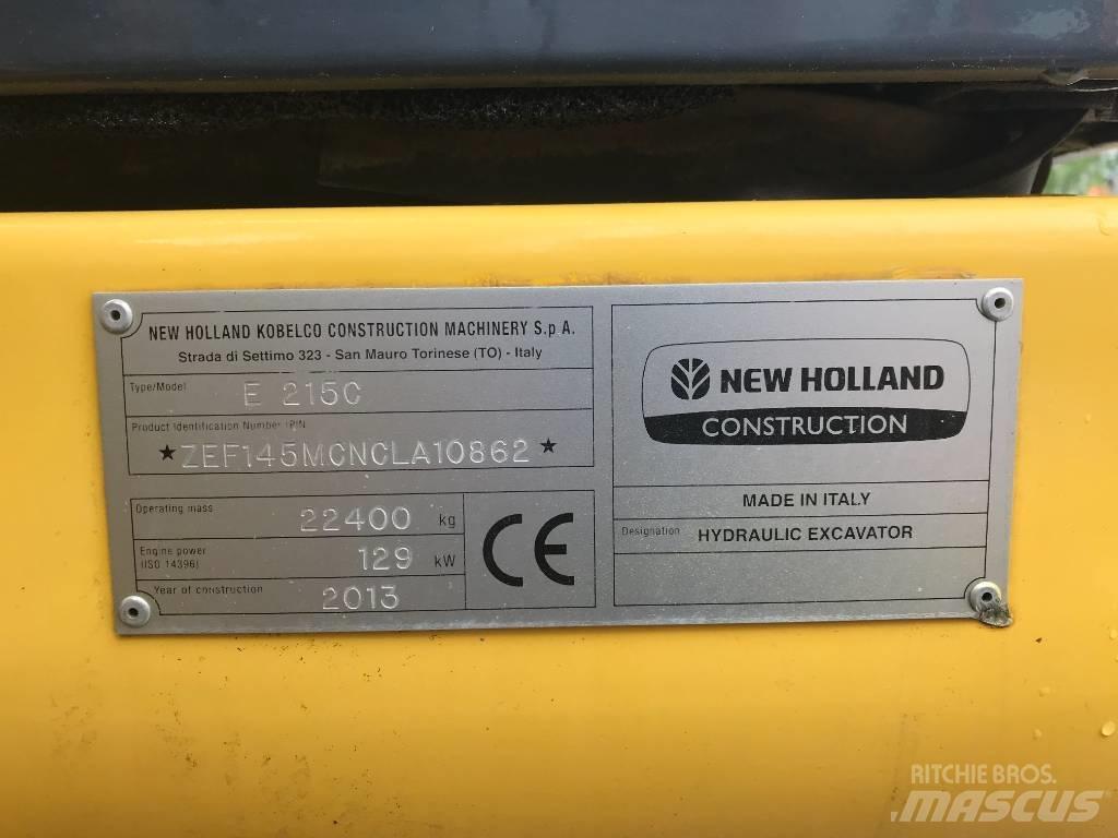 New Holland E 215 C Koparki gąsienicowe