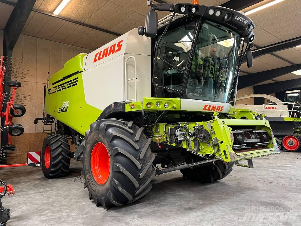 CLAAS LEXION 660 Kombajny zbożowe