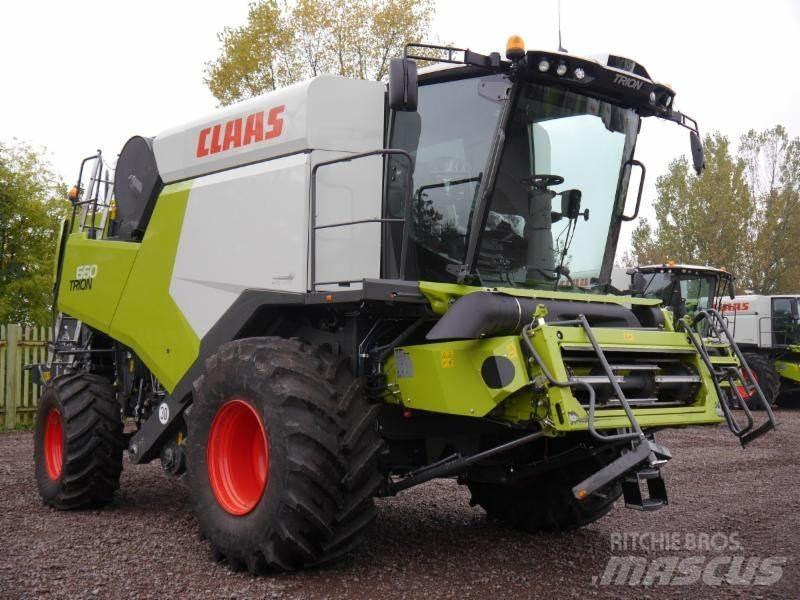 CLAAS TRION 660 Kombajny zbożowe