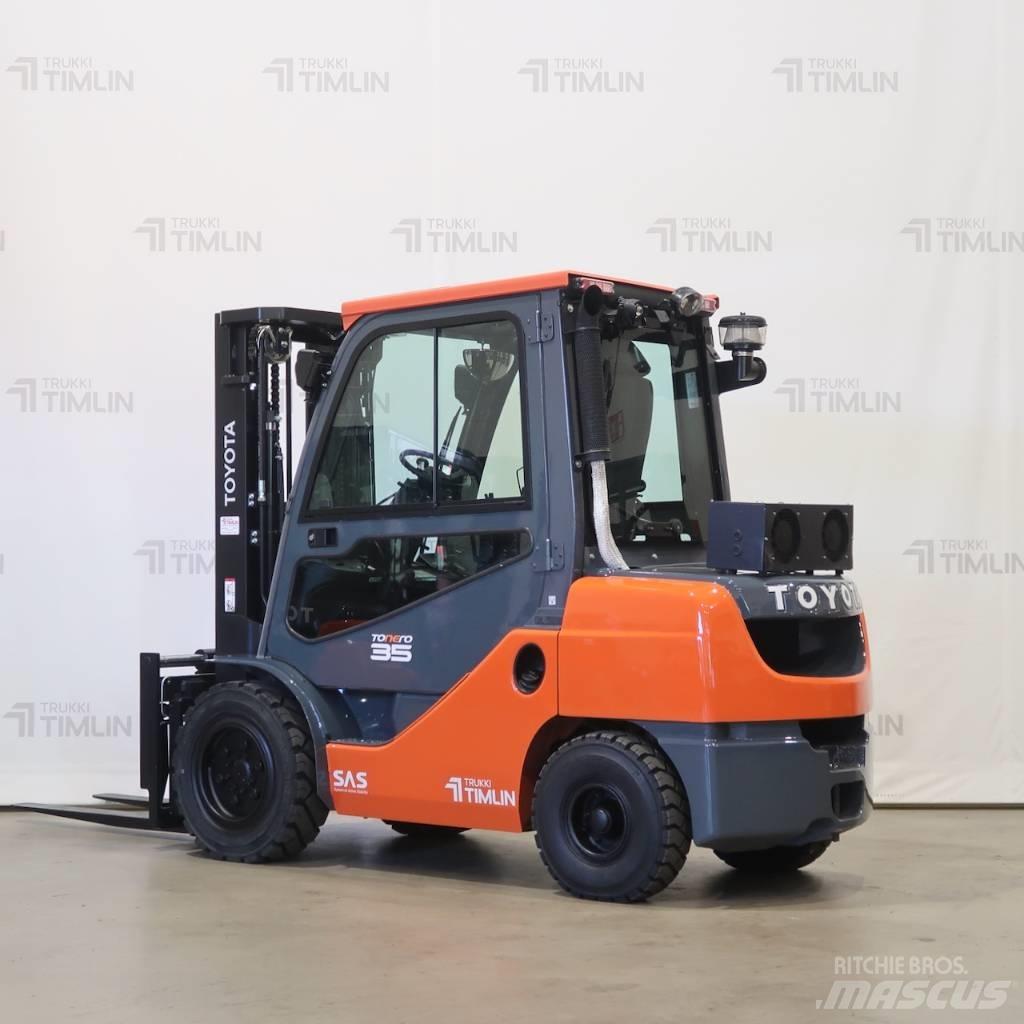Toyota 52-8FDJF35 Wózki Diesla