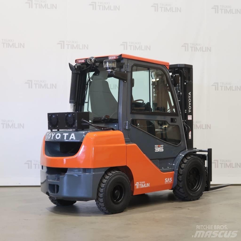 Toyota 52-8FDJF35 Wózki Diesla