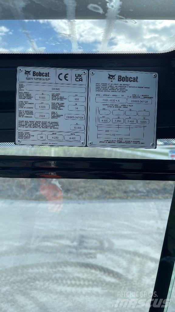 Bobcat B80NS Wózki elektryczne
