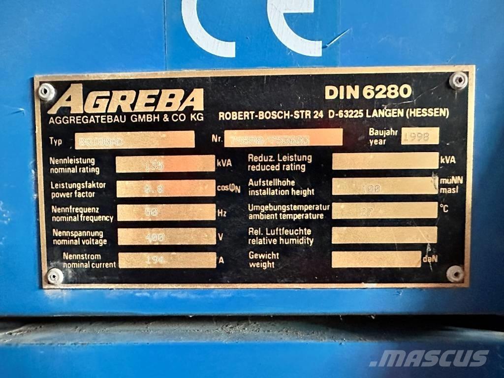 Cummins Agreba Agregaty prądotwórcze Diesla
