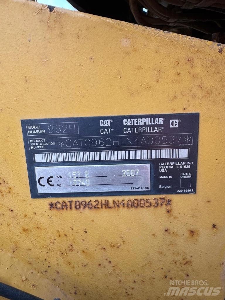 CAT 962 H Ładowarki kołowe