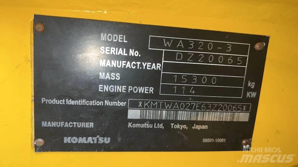 Komatsu WA320-3 Ładowarki kołowe