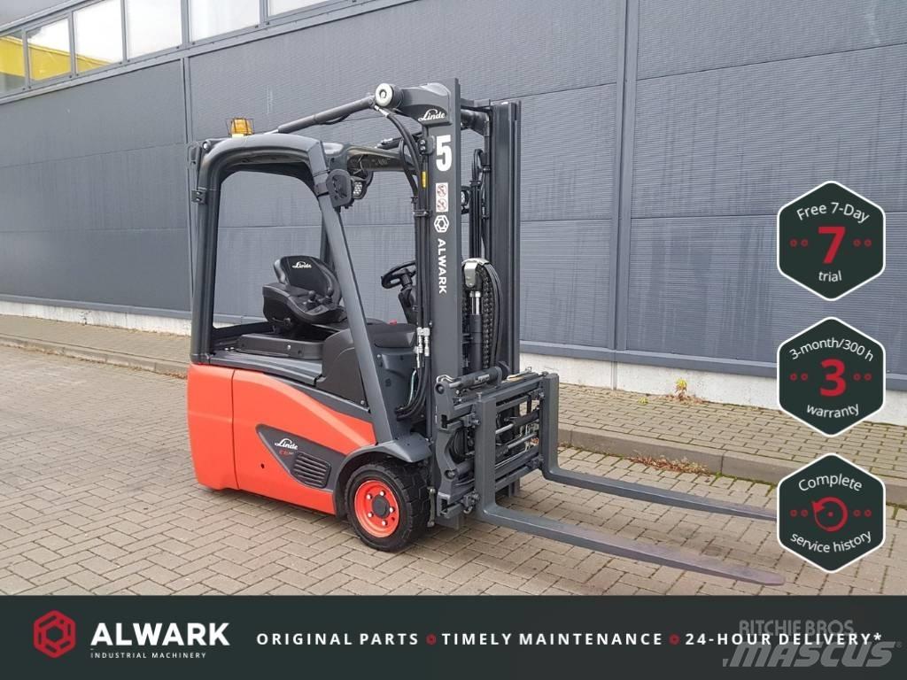 Linde E16C Wózki elektryczne
