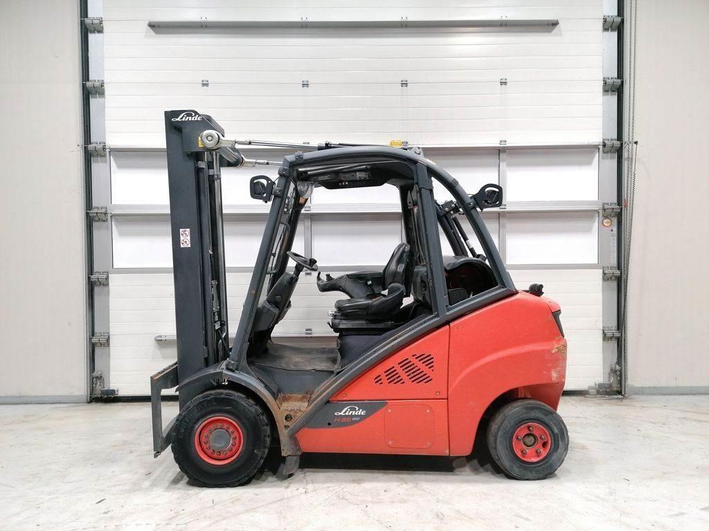 Linde H35T-02 Wózki LPG