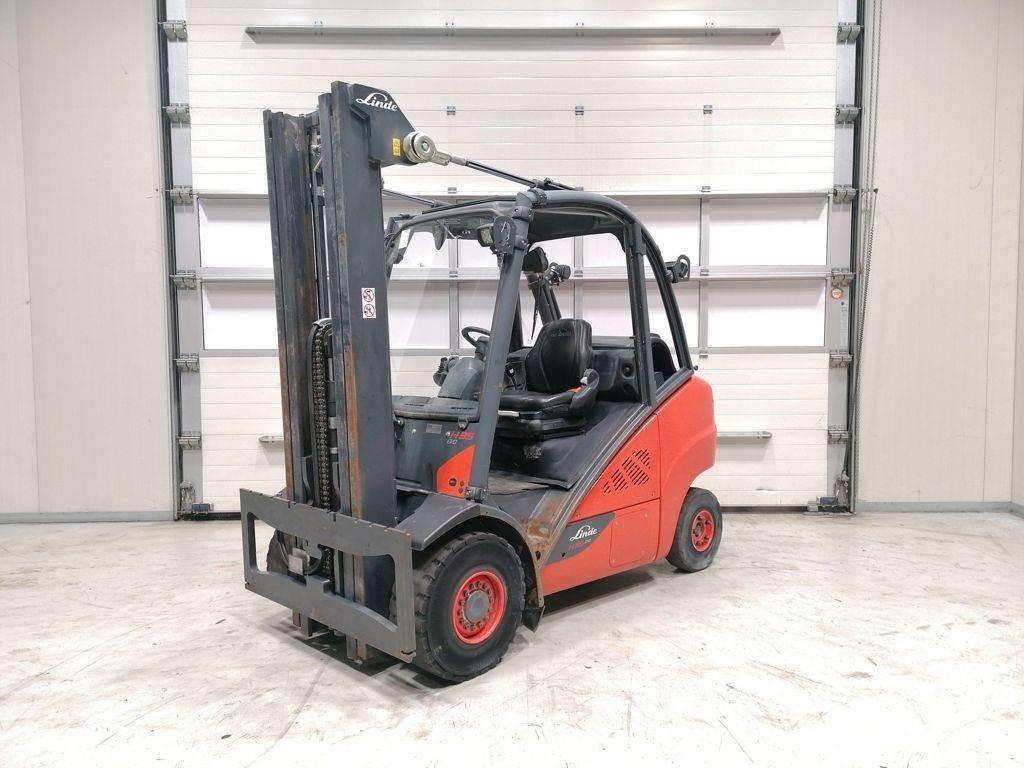 Linde H35T-02 Wózki LPG