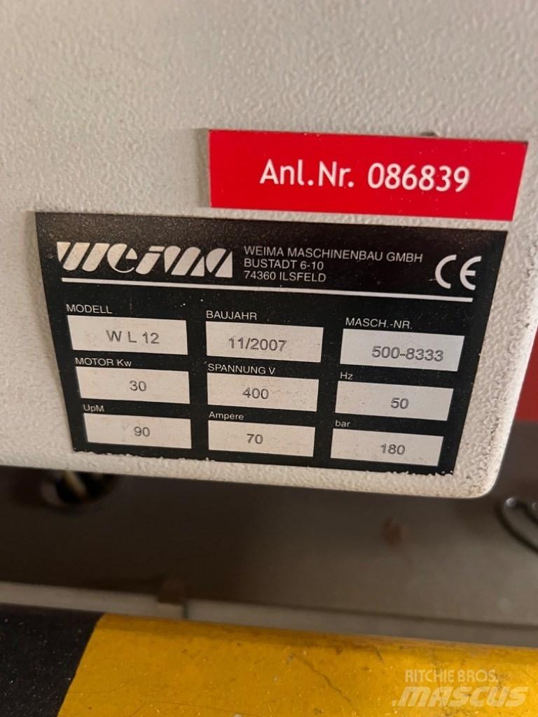 Weima HWV 3000 / WL12 Rozdrabniacze