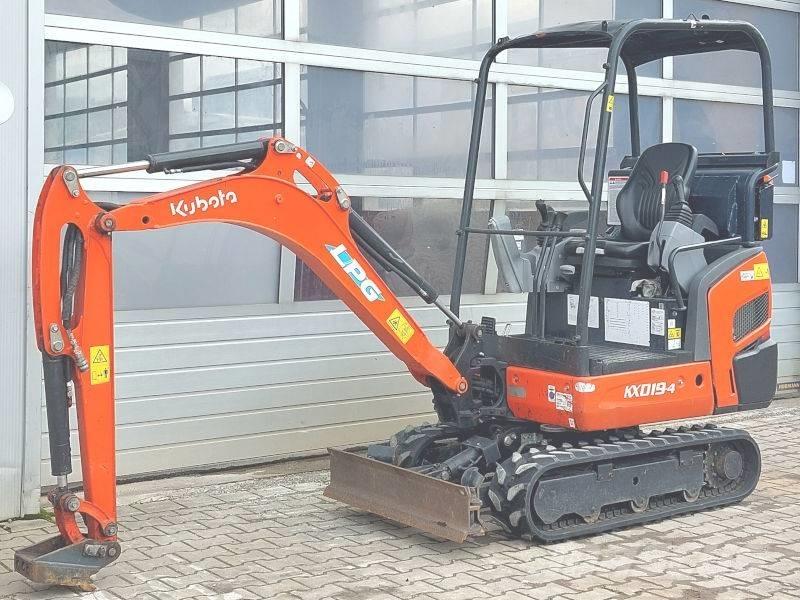 Kubota KX 019-4 LPG Minikoparki
