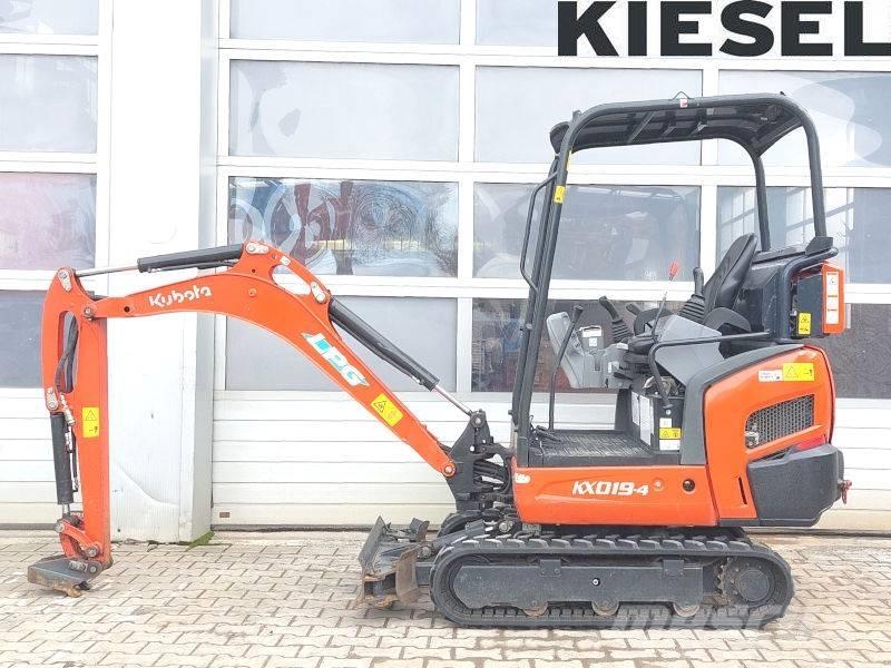 Kubota KX 019-4 LPG Minikoparki