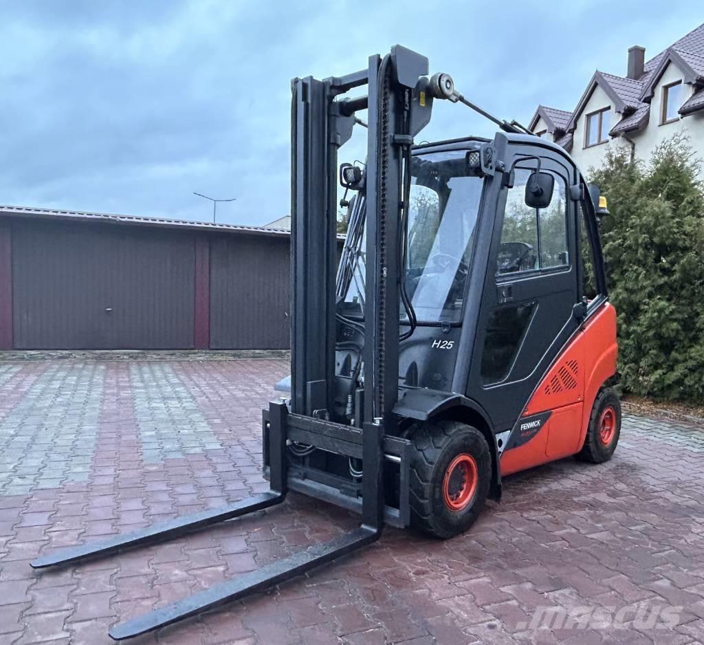 Linde H25T-02 Wózki LPG