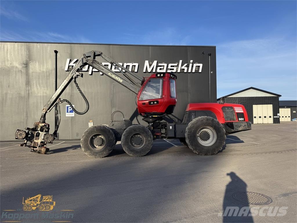 Komatsu 951 Harwestery