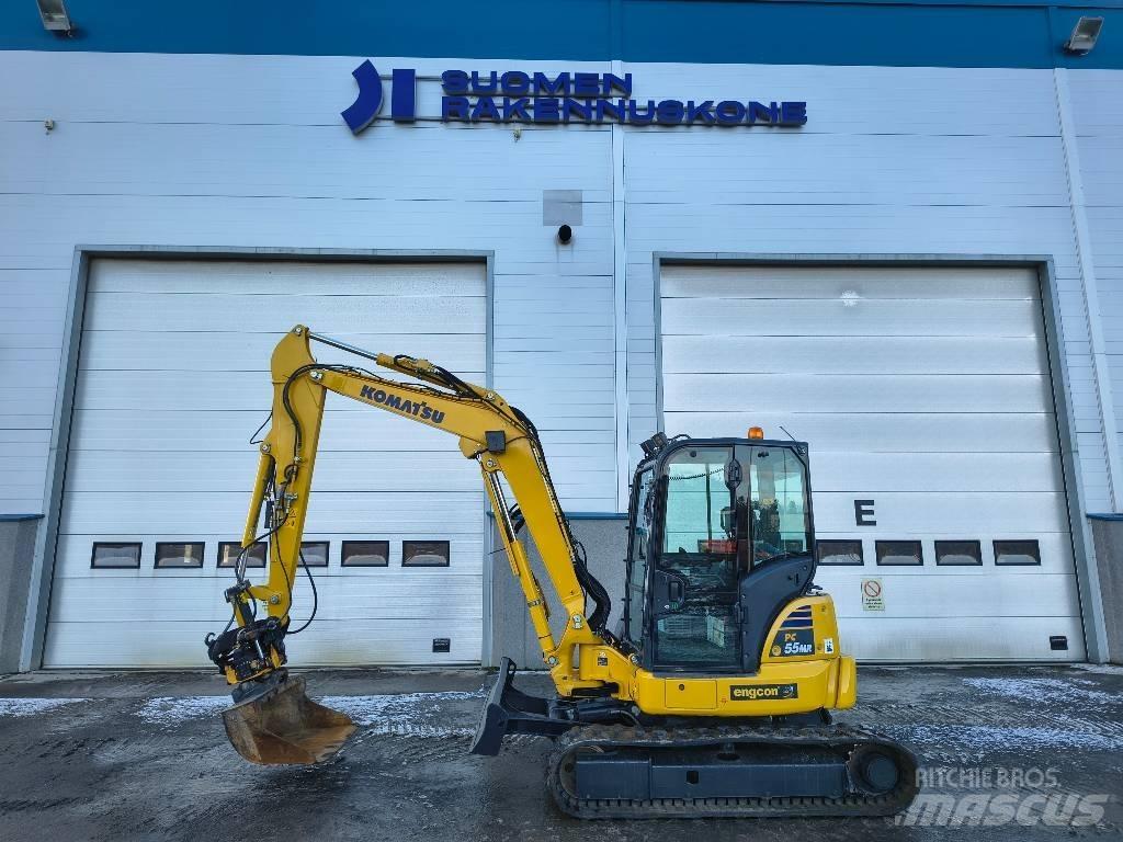Komatsu PC55 MR-5 Minikoparki