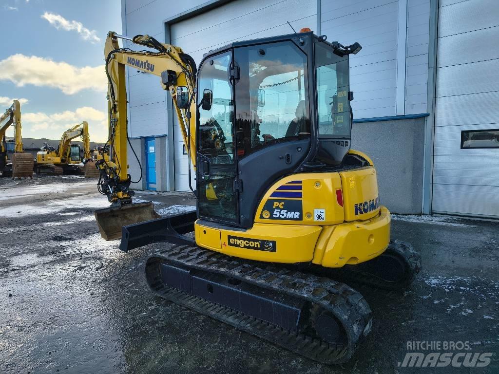 Komatsu PC55 MR-5 Minikoparki