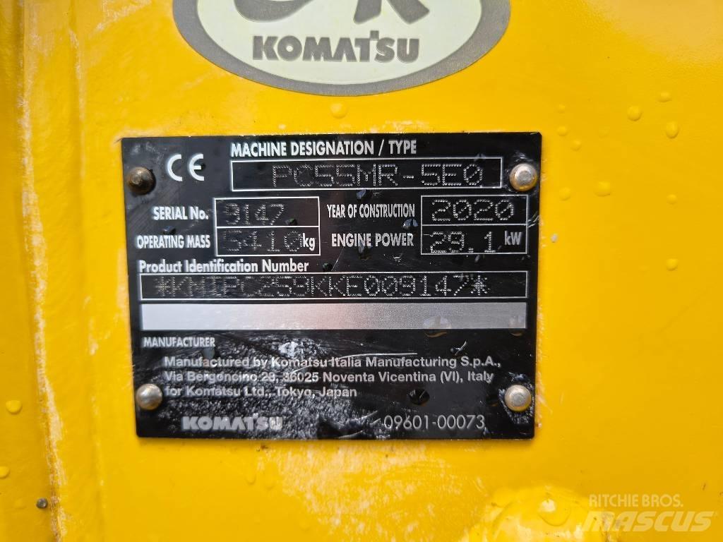 Komatsu PC55 MR-5 Minikoparki