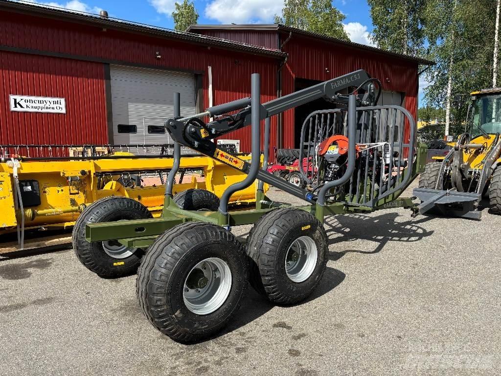 Farma T7 ja C 5.1D Przyczepy leśne