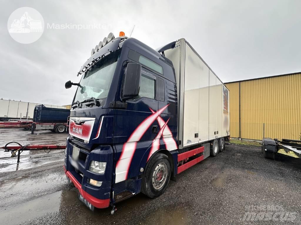MAN TGX 26.480 Samochody ciężarowe ze skrzynią zamkniętą