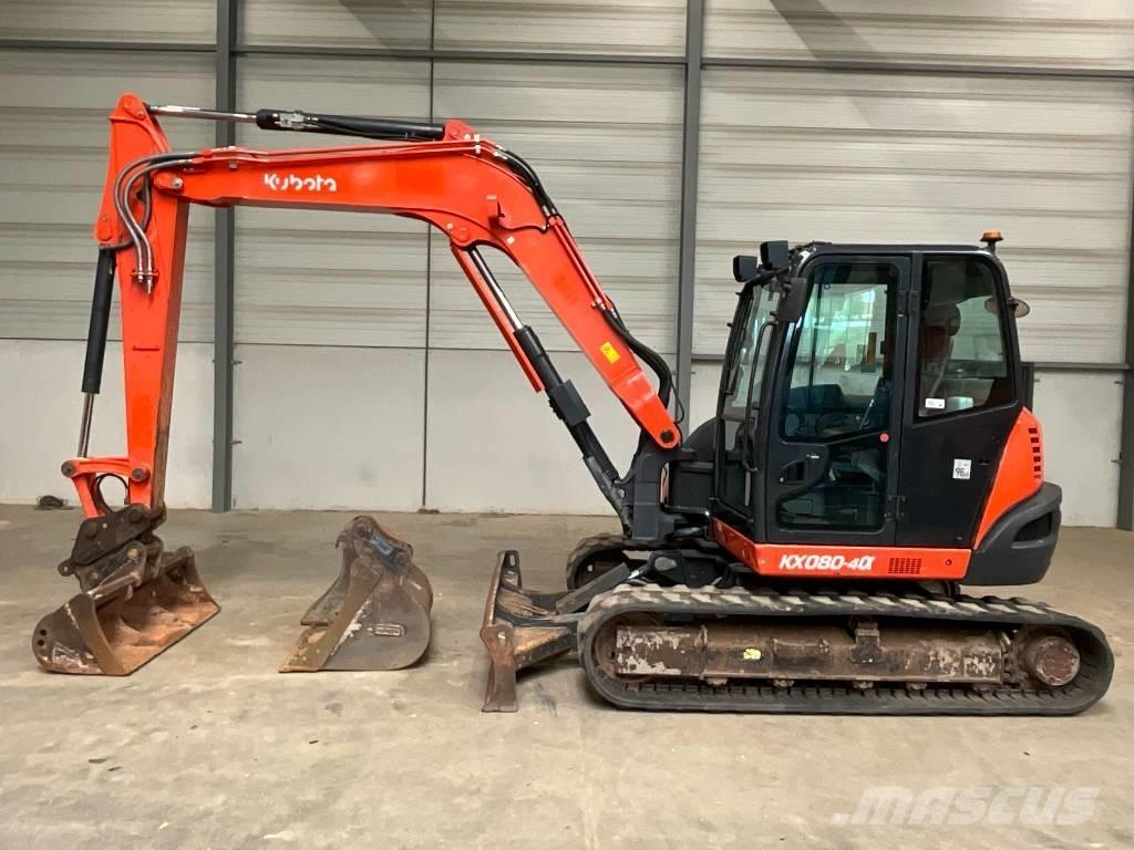 Kubota KX 080-4 A Midikoparki  7t - 12t