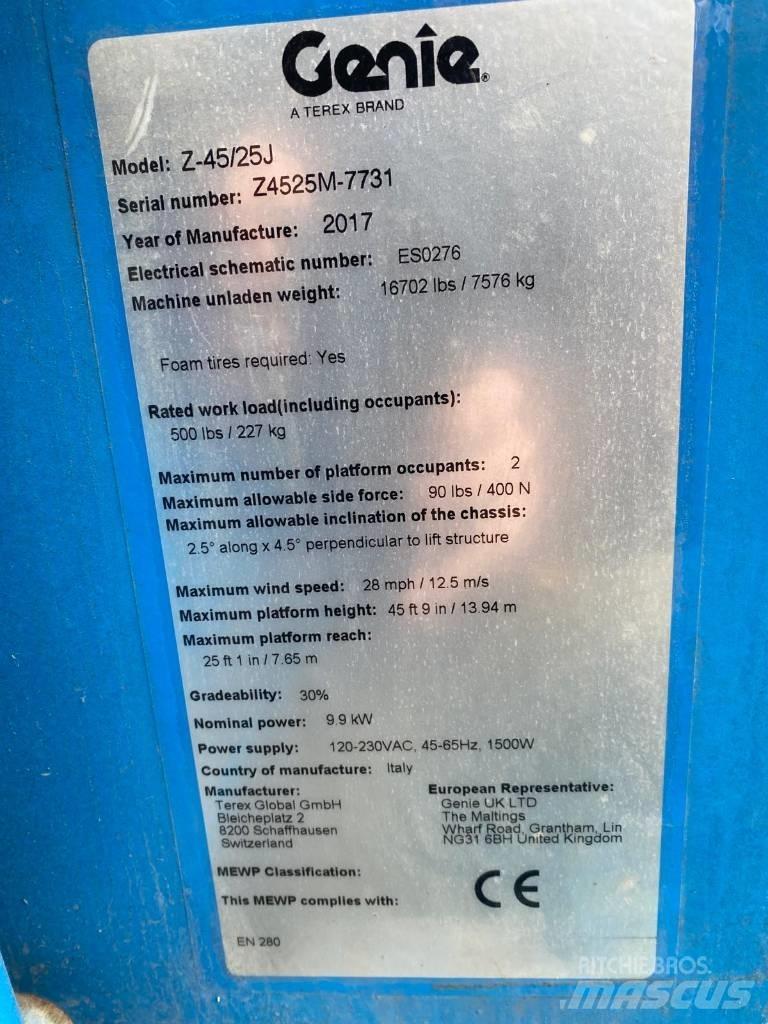 Genie Z 45/25 J BI Podnośniki przegubowe