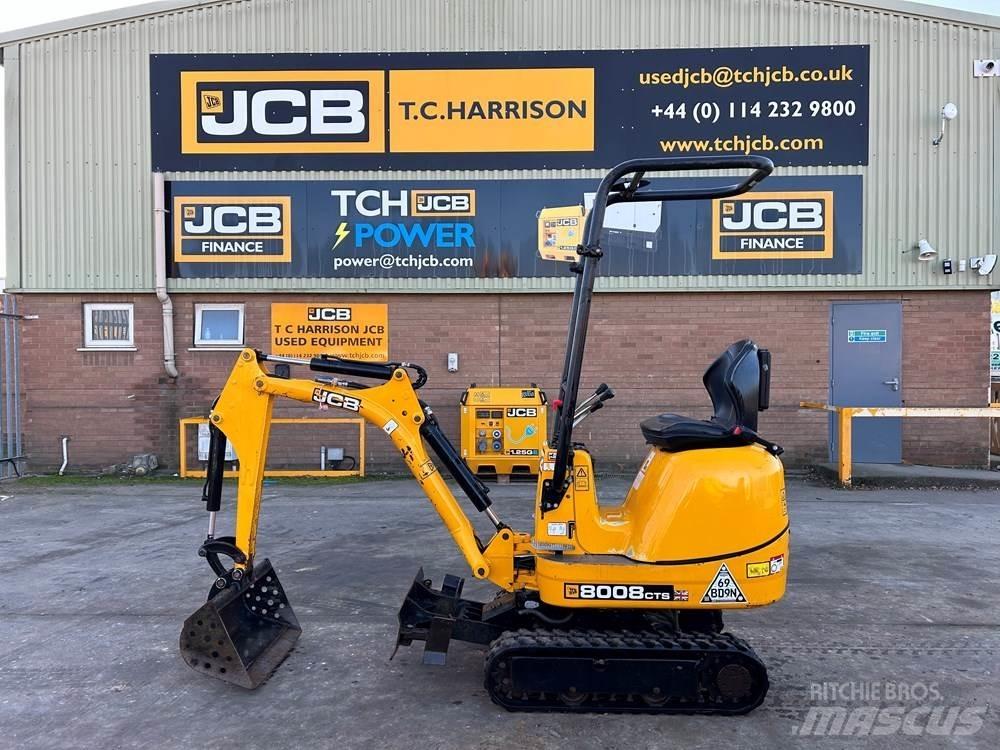 JCB 8008 Minikoparki