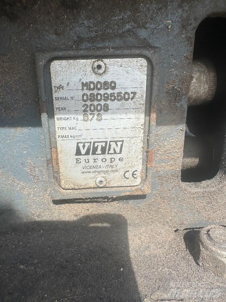 VTN MD080 Koparki gąsienicowe