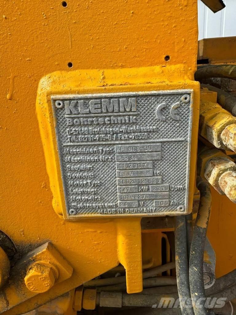 Klemm KR 806-3D Ciężkie wiertnice