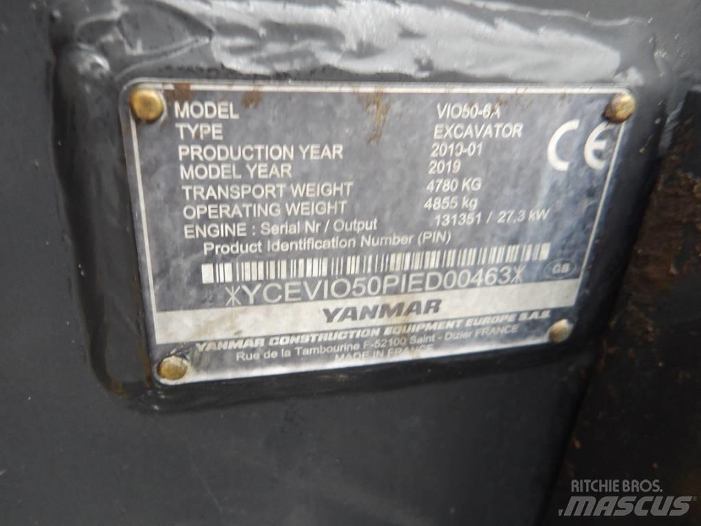 Yanmar Vio 50 Minikoparki