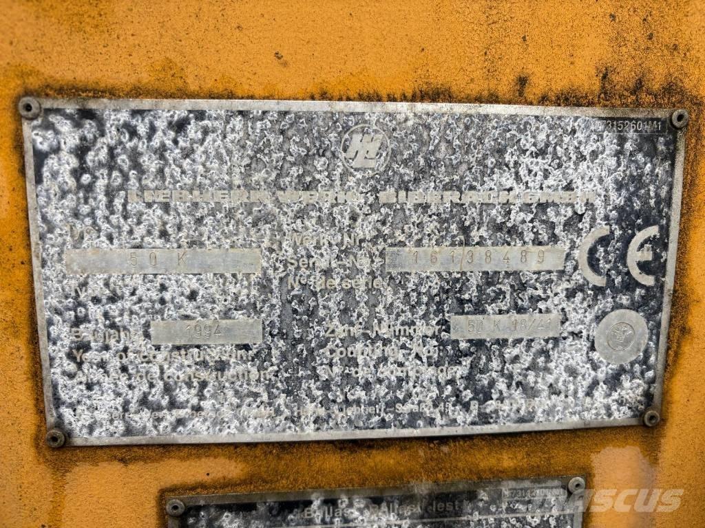 Liebherr 50 K Żurawie wieżowe