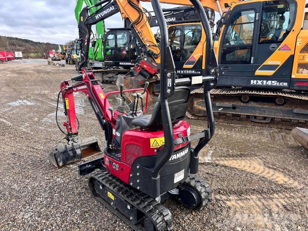 Yanmar SV 08 Minikoparki