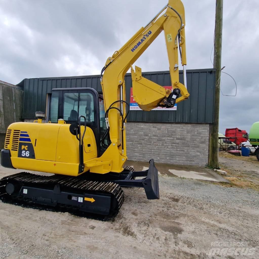 Komatsu PC56-7 Minikoparki