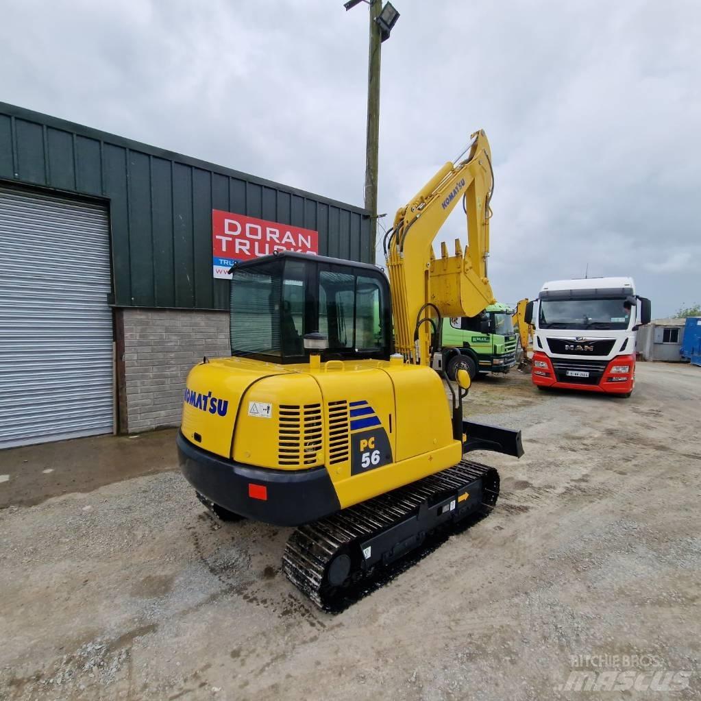 Komatsu PC56-7 Minikoparki