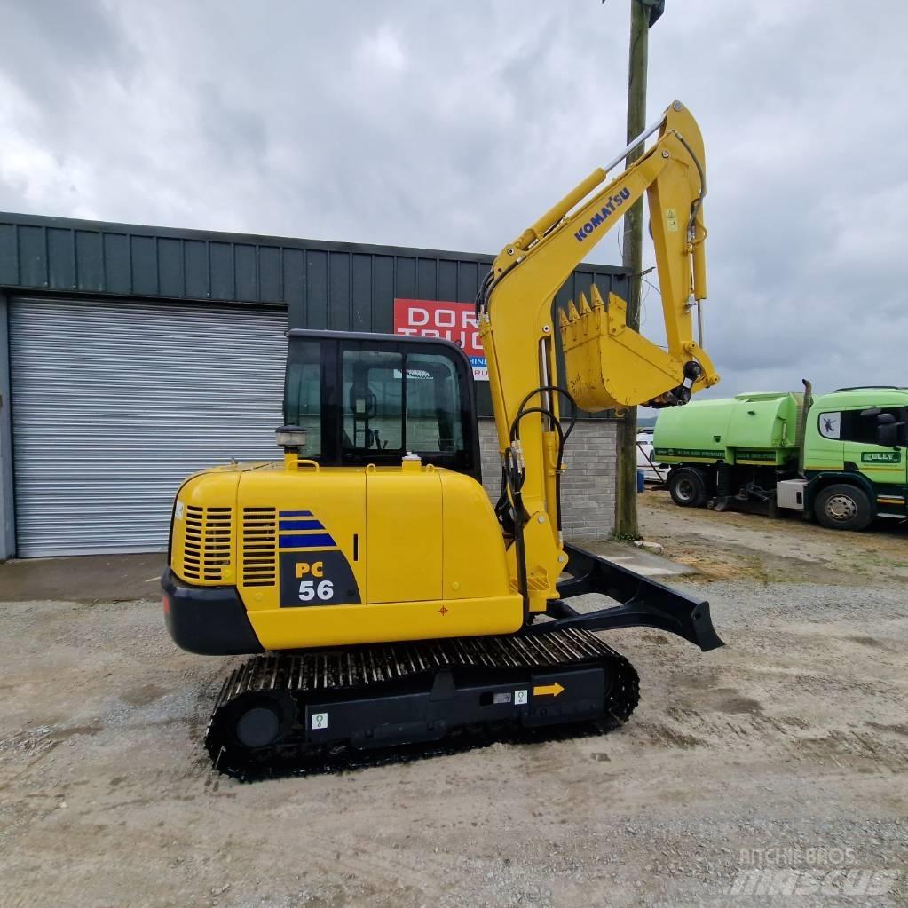 Komatsu PC56-7 Minikoparki