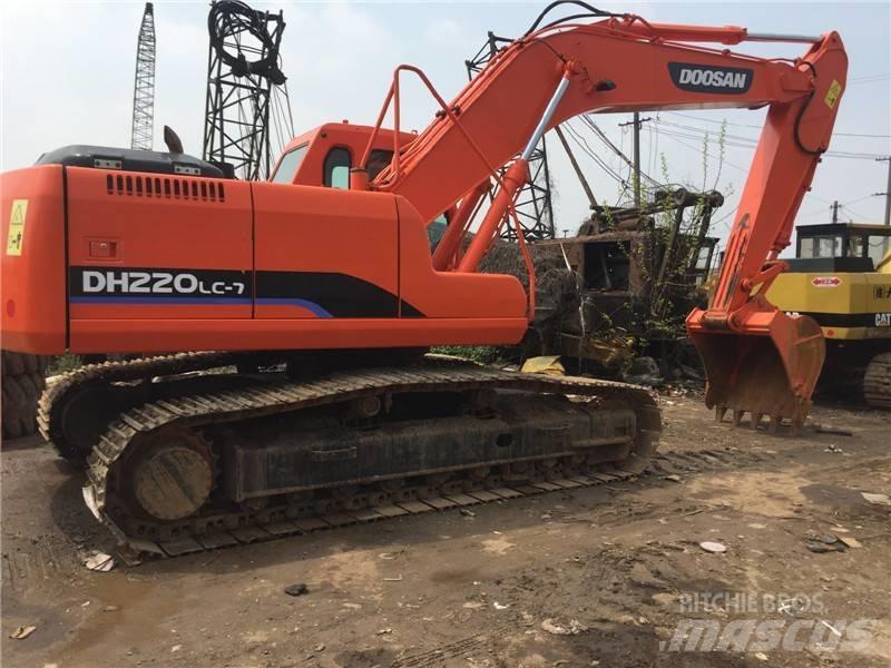 Doosan dh220lc-7 Koparki gąsienicowe