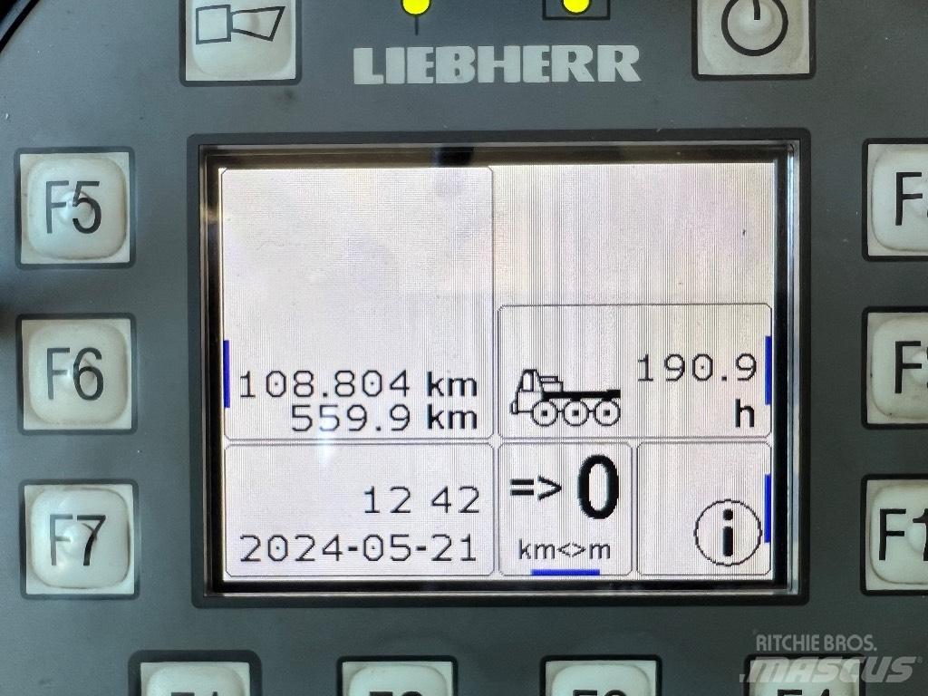 Liebherr MK 88 Żurawie szosowo-terenowe