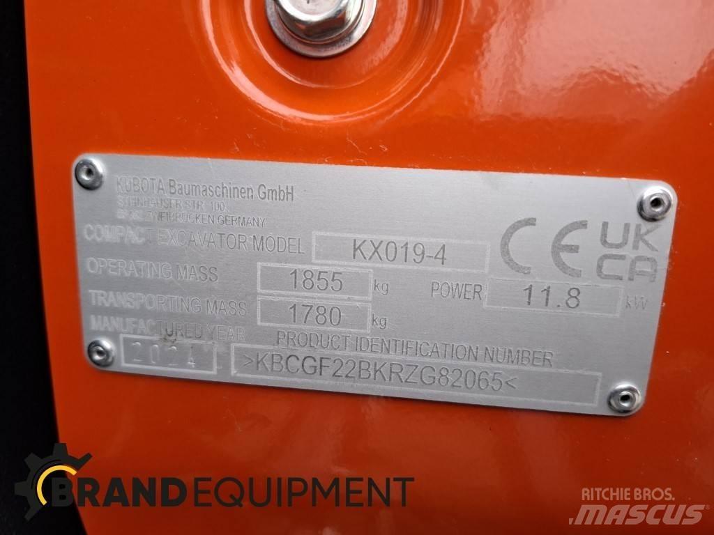 Kubota KX019-4 Minikoparki