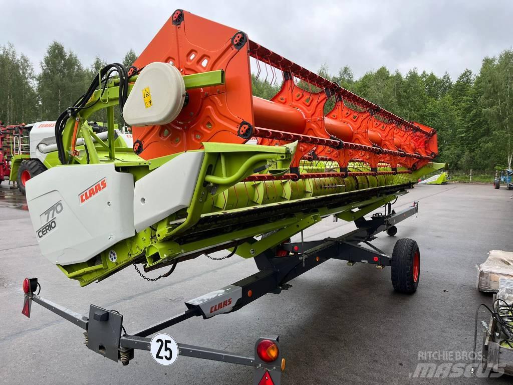 CLAAS CERIO 770 Głowice ścinkowe