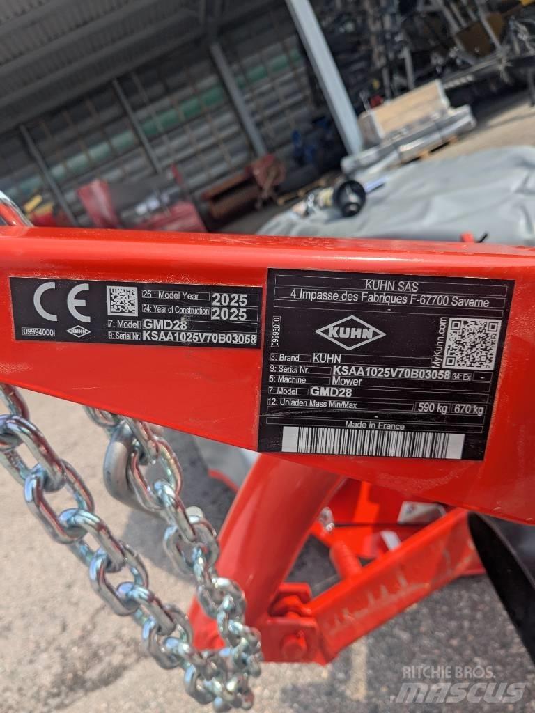 Kuhn GMD 28 Kosiarki