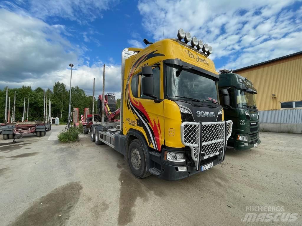 Scania R650 Samochody do przewozu drewna