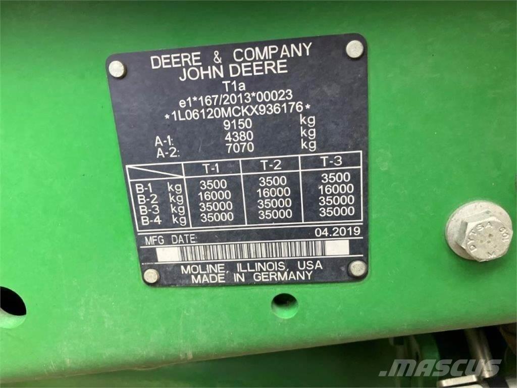 John Deere 6120M Ciągniki rolnicze